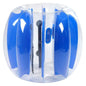 Inflatable Bumper Balls 1-Pack, 4FT/1.2M Body Sumo Zorb Ball, Durable Thick PVC Human Hamster Bubble Knocker for Outdoor Sports Team Gaming Play, Bopper Toy for Garden Yard Park, Blue Stripes