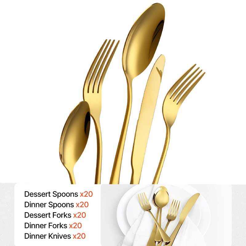 Eating Tableware(100-Piece) for Kitchen Home