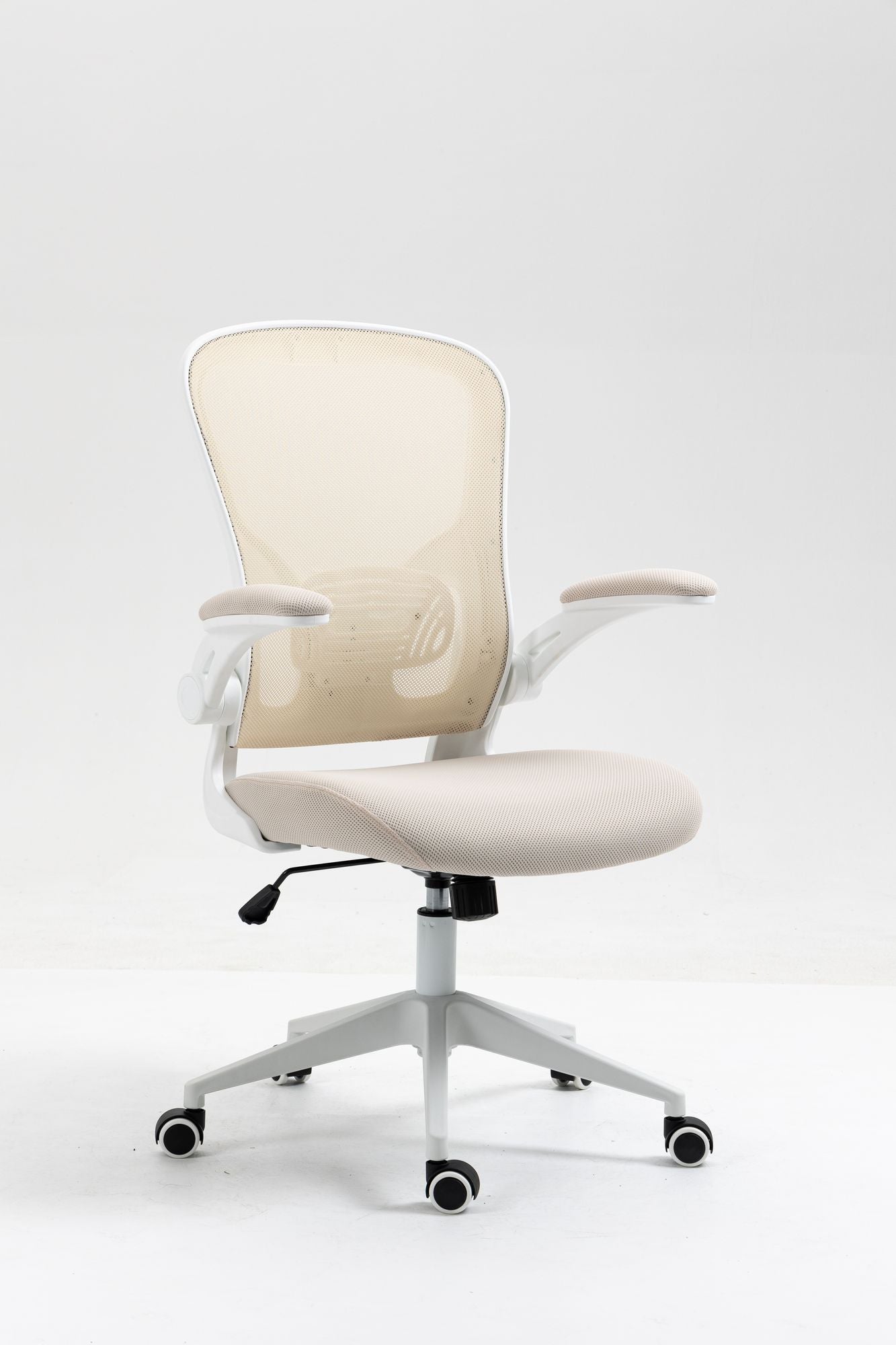 Ergonomic Mesh Office Chair with Breathable Back, Adjustable Height, Padded Seat & Armrests, 250 lbs Capacity, Modern Task Chair for Home Office & Workspace 8333 - KNM Sundry