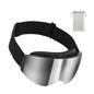 Frameless Ski Goggles, Spherical Lens with Silver Mirror Revo Coating, OTG Anti fog Snow Goggles for Men Women, TPU Frame & Ventilation Structure, Suitable for Skiing, Skating, Snowboarding