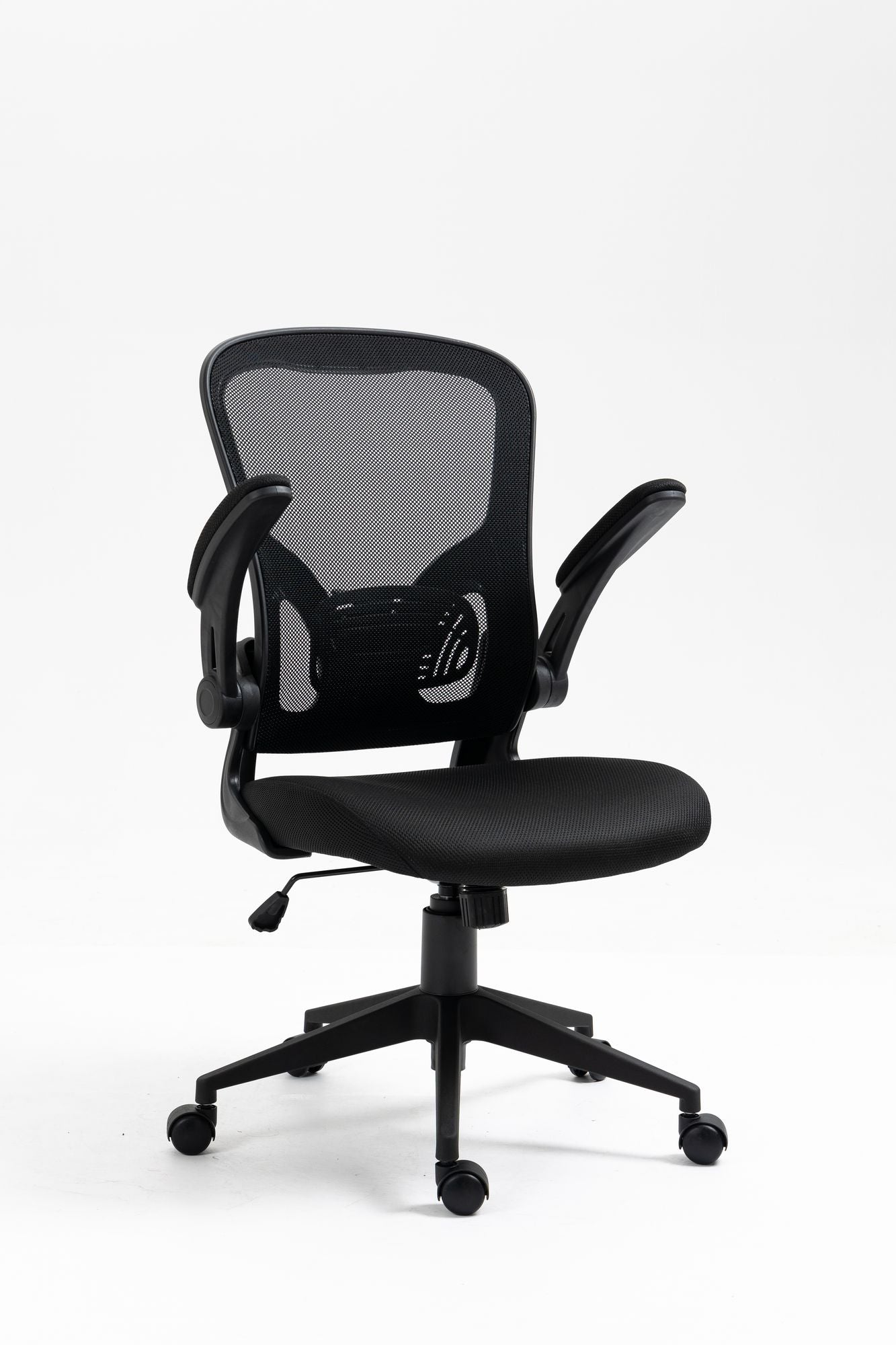 Ergonomic Mesh Office Chair with Breathable Back, Adjustable Height, Padded Seat & Armrests, 250 lbs Capacity, Modern Task Chair for Home Office & Workspace 8333 - KNM Sundry