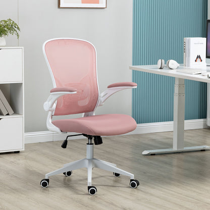 Ergonomic Mesh Office Chair with Breathable Back, Adjustable Height, Padded Seat & Armrests, 250 lbs Capacity, Modern Task Chair for Home Office & Workspace 8333 - KNM Sundry