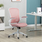Ergonomic Mesh Office Chair with Breathable Back, Adjustable Height, Padded Seat & Armrests, 250 lbs Capacity, Modern Task Chair for Home Office & Workspace 8333 - KNM Sundry