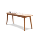 Natural Oak Wood for Dining Bench Table Bench for Living Room