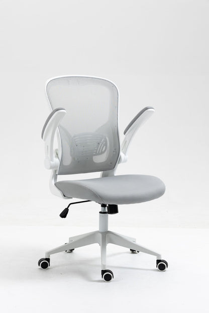 Ergonomic Mesh Office Chair with Breathable Back, Adjustable Height, Padded Seat & Armrests, 250 lbs Capacity, Modern Task Chair for Home Office & Workspace 8333 - KNM Sundry
