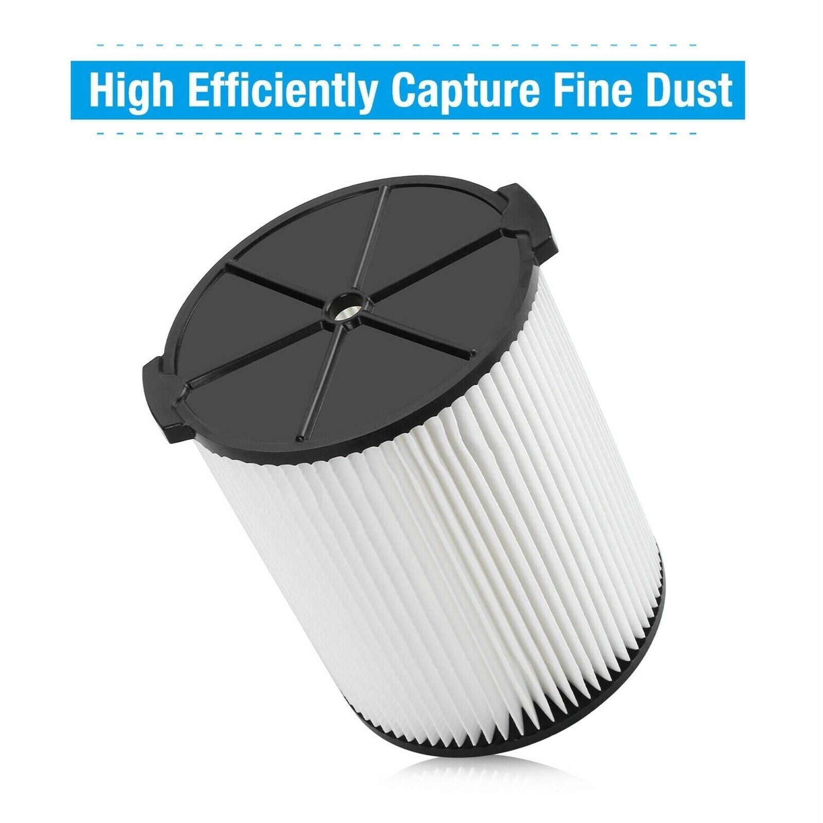 VF4000 Replacement RIDGID Wet/Dry Washable Vacuum Garage Shop Vac Pleated Filter - KNM Sundry