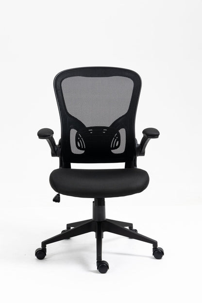 Ergonomic Mesh Office Chair with Breathable Back, Adjustable Height, Padded Seat & Armrests, 250 lbs Capacity, Modern Task Chair for Home Office & Workspace 8333 - KNM Sundry