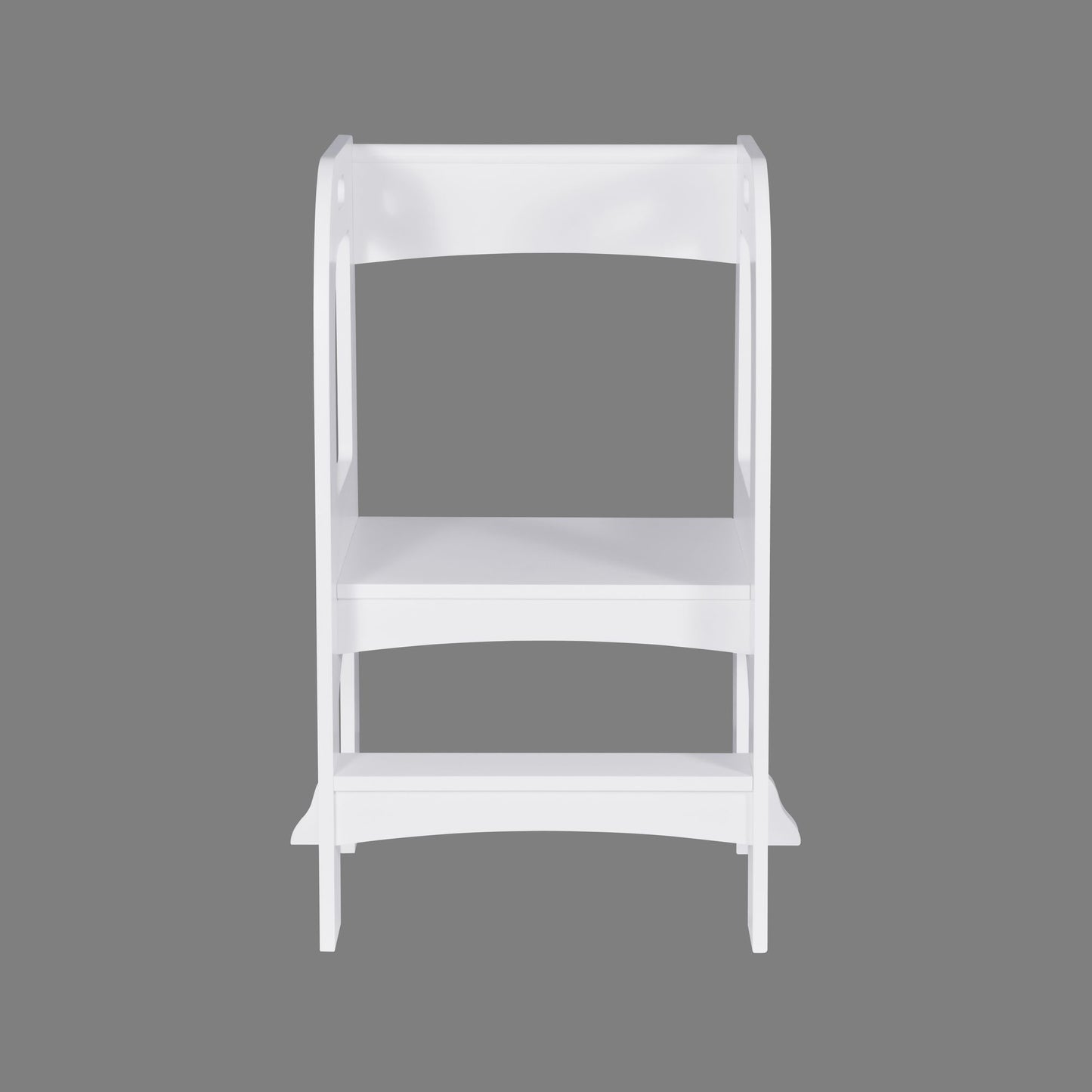Child Standing Tower;  Step Stools for Kids;  Toddler Step Stool for Kitchen Counter;  White - KNM Sundry