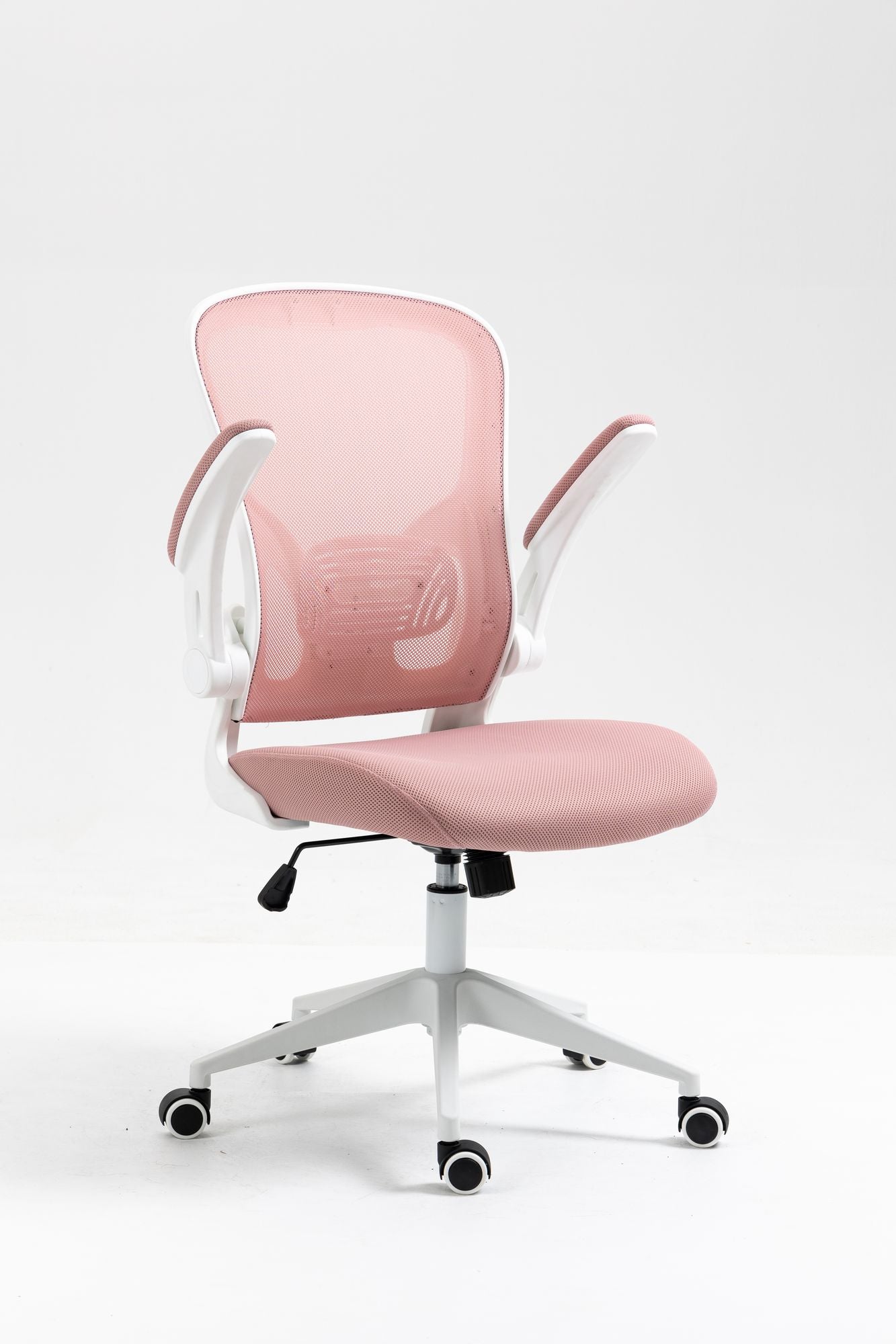 Ergonomic Mesh Office Chair with Breathable Back, Adjustable Height, Padded Seat & Armrests, 250 lbs Capacity, Modern Task Chair for Home Office & Workspace 8333 - KNM Sundry