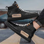 Mens British Retro Style shoes Leather